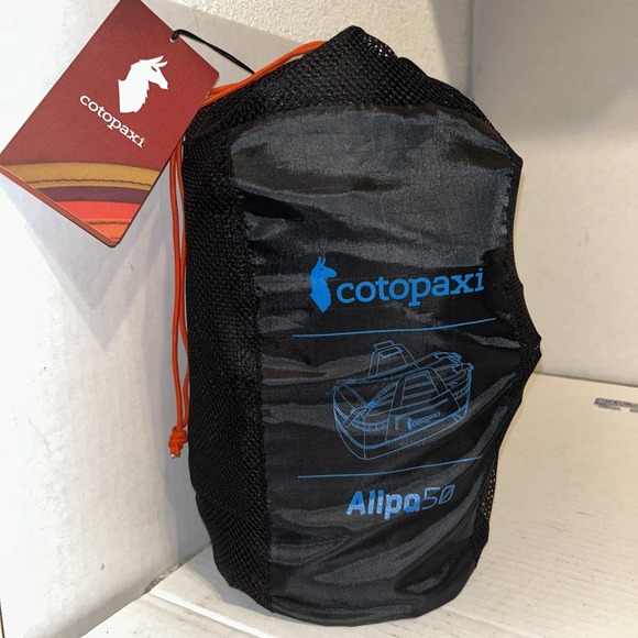 cotopaxi Other - Cotopaxi Allpa 50 Duffel Bag Black New With Tags